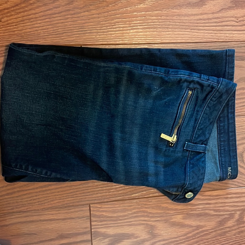 Women’s Michael Kors skinny jeans in dark denim